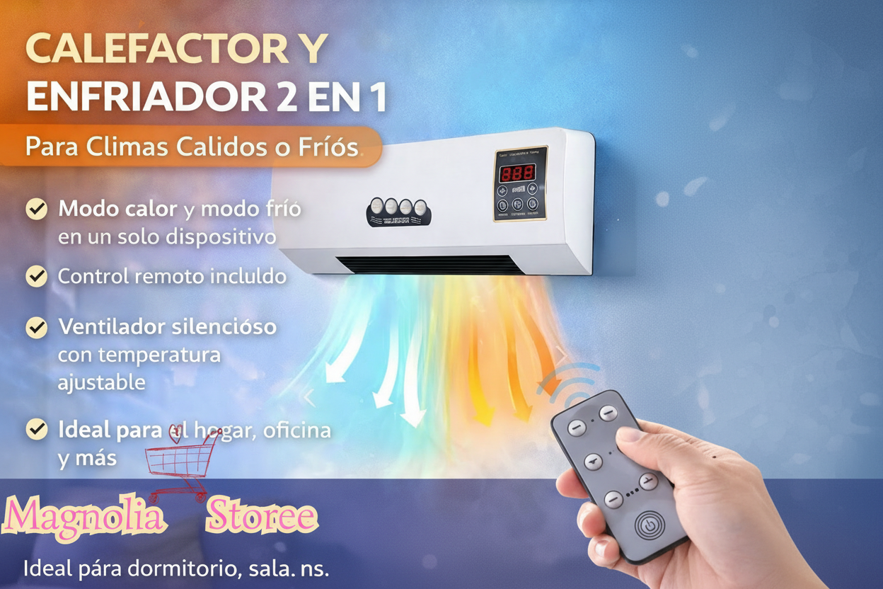 Aire Acondicionado 2 en 1 Frío y Calor