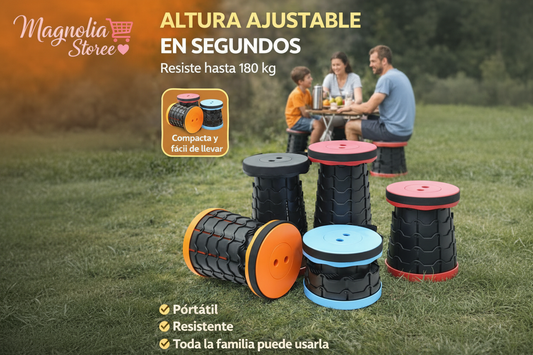Taburete Plegable Para Campamento