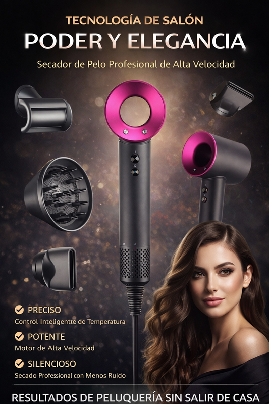 Secador Profesional de Alta Velocidad – Edición Premium