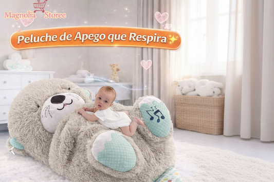 Peluche de Apego que Respira – Nutria Hora de Dormir