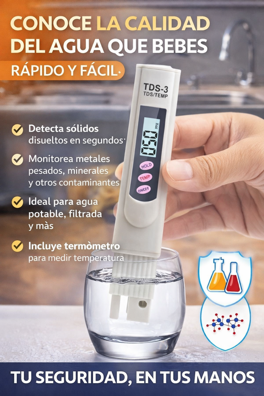 MEDIDOR DE PUREZA DEL AGUA